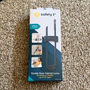 💥DEAL💥 Safety 1st Double Door Cabinet Locks
